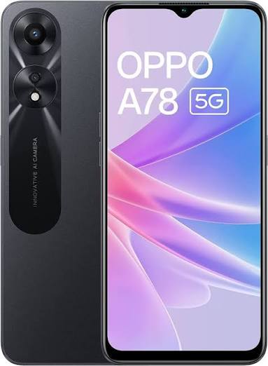 Oppo A 78 5 G android  ￼smart phone  ￼